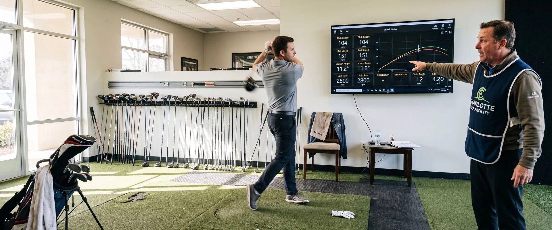 Swing Analysis & Club Fitting Tech